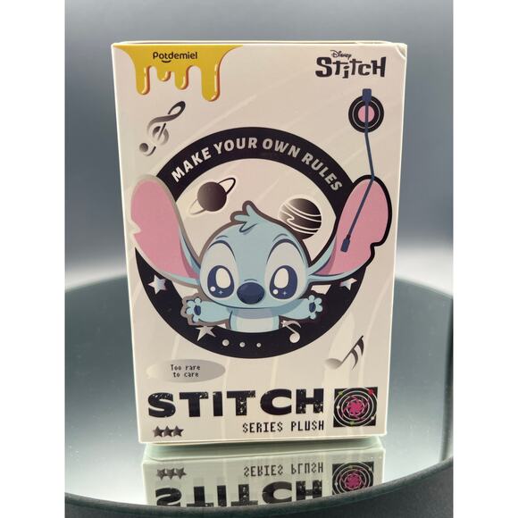 DISNEY STITCH “Make Your Own Rules” Plush Potdemiel - Picture 1 of 2